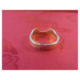 (CNTR) 14K Gold Plated Ring Size 7 ...