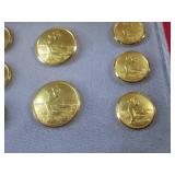 (CNTR) Set of Vintage Waterbury Gol...