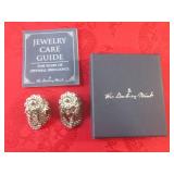 (CNTR) Pair Vintage Danbury Mint Cl...