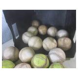 (CS) Assortment of Softballs...
