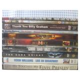 (F-3) Assorted DVD Movies, VHS Sets...