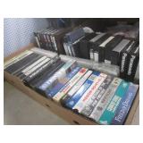 (F-3) Assorted DVD Movies, VHS Sets...