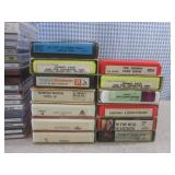 (BSB) Assorted Vintage 8-Track Tape...