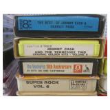 (BSB) Assorted Vintage 8-Track Tape...
