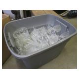 (EW3) Tote of Mostly Assorted Cryst...