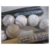 (FS) 2 Wood 2 Aluminum Bats and Ass...