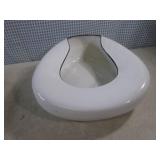 (A-2) 2 Vintage Porcelain Enamel Be...