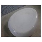 (A-2) 2 Vintage Porcelain Enamel Be...