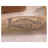 (EC1) 5 Vintage Wood Train Whistles...