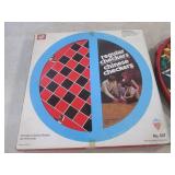 (A-2) 2 Vintage Metal Regular Check...