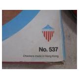 (A-2) 2 Vintage Metal Regular Check...