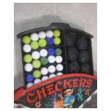 (A-2) 2 Vintage Metal Regular Check...