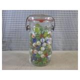 (EC1) Vintage Canning Jar Full of M...