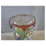 (EC1) Vintage Canning Jar Full of M...