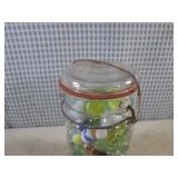 (EC1) Vintage Canning Jar Full of M...