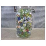 (EC1) Vintage Canning Jar Full of M...