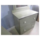 (CS) 2pc Vintage Wood Handmade Play...