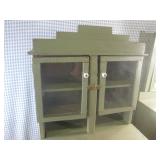 (CS) 2pc Vintage Wood Handmade Play...