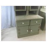 (CS) 2pc Vintage Wood Handmade Play...