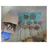 (FS) 6 Vintage Floor Lamp Bases, 2 ...