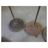 (FS) 6 Vintage Floor Lamp Bases, 2 ...