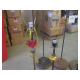 (FS) 6 Vintage Floor Lamp Bases, 2 ...