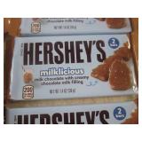 (B-1) 12 Hersheys 2-Bar Milklicious...