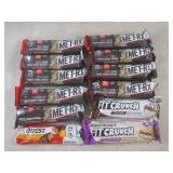 (B-1) 12 Assorted Protein Bars Date...
