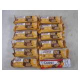 (B-2) 12 Quest Protein Bars Past Da...