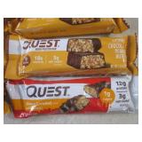 (B-2) 12 Quest Protein Bars Past Da...