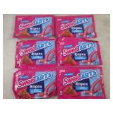 (B-2) 6 Share Pack Bags of Sweetart...