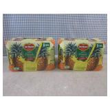 (B-2) 2 - 6-Packs of Del Monte Pine...