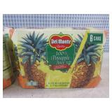 (B-2) 2 - 6-Packs of Del Monte Pine...