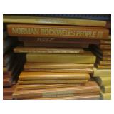 (B-123) 10 Leather Bound Books - Bu...