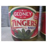 (C-3) 2 Jars of Gedney Zingers Dill...