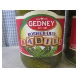 (C-3) 2 Jars of Gedney Kosher Dill ...