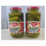 (C-3) 2 Jars of Gedney Mini Muncher...