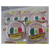 (B-1) 6 Packs of 10 Whole Wheat Flo...