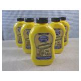 (C-2) 6 Bottles of Yellow Mustard 2...