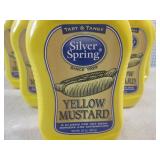(C-2) 6 Bottles of Yellow Mustard 2...