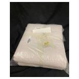 King Size French Linen Box Stitch Quilt