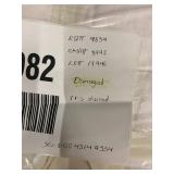 King Size French Linen Box Stitch Quilt