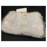 Full/Queen French Linen Comforter Set with Cotton Sateen Backing