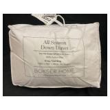 Bokser Home King/Cal King All Season Down Duvet
