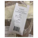 King/Cal King Velvet Quilt with Minor Defects