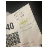 20" x 20" Feather Down Pillow with Cotton Shell