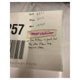 2 Pack Down Alternative Throw Pillow Inserts 20" x 20" - White