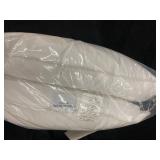 2 Pack Down Alternative Throw Pillow Inserts 20" x 20" - White