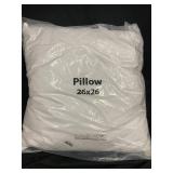 Euro 26x26 Down Alternative Pillow Insert