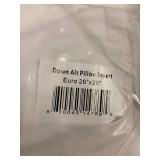 Bokser Home Down Alternative Pillow Insert 26x26